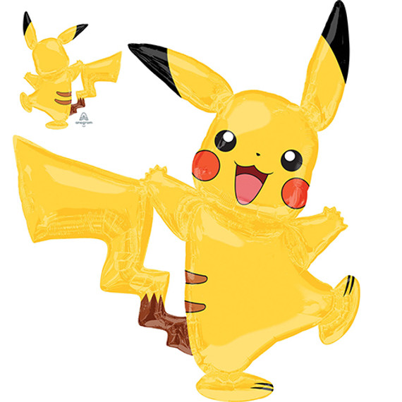 Pokemon Pikachu Airwalker Super Shape Foil Balloon - 55"