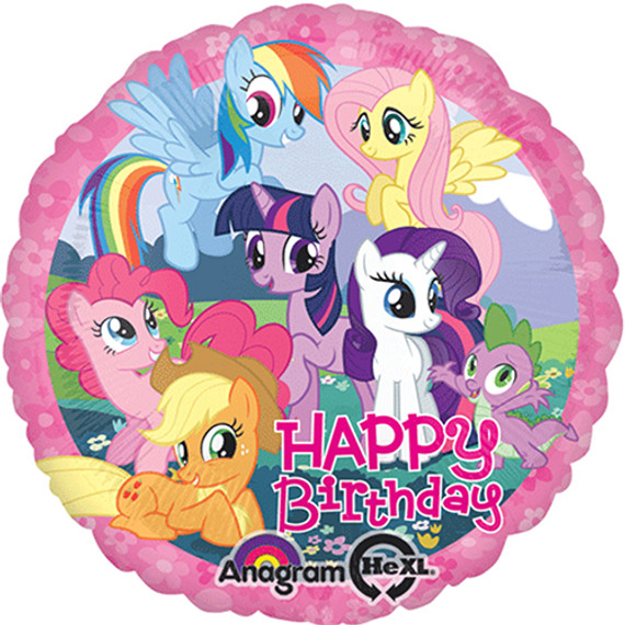 18" My Little Pony Birthday Balloon