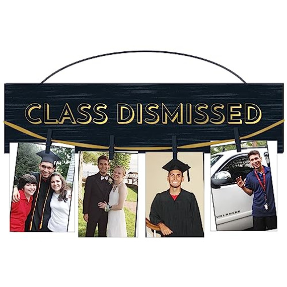 Class Dismissed Hanging Picture Holder