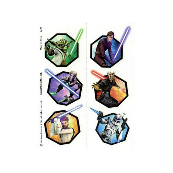 Star Wars 'The Clone Wars' Stickers