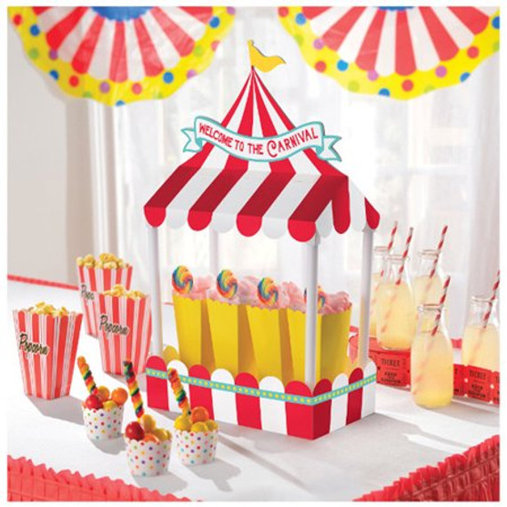 Carnival Tent Table decoration