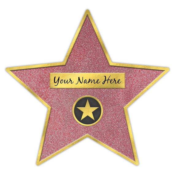 Awards Night Star Decals