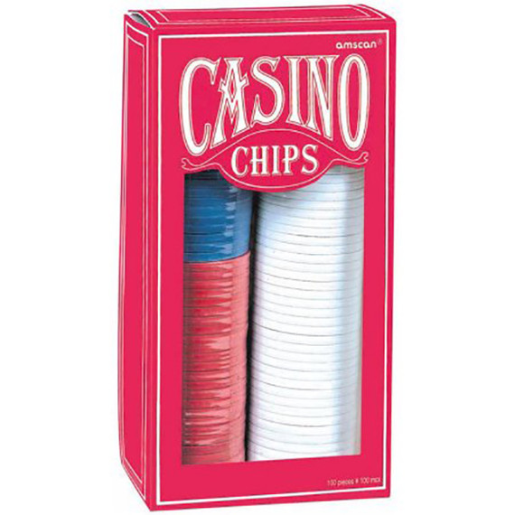 Casino Party Poker Chip Set