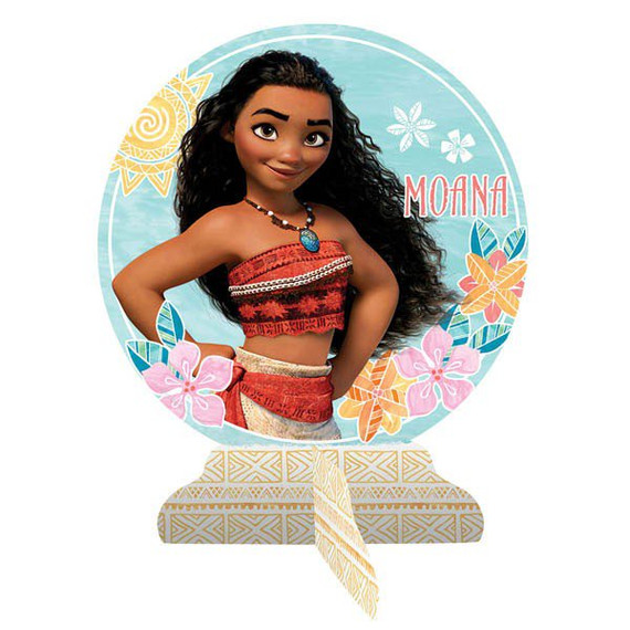 9" Disney Moana Tabletop Centerpieces