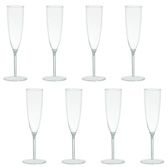 Champagne Flutes  - Clear