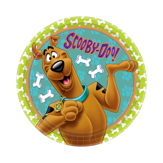 9" Scooby-Doo Zoinks! Large Paper Plates