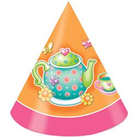 Tea For You Cone Party Hats 8