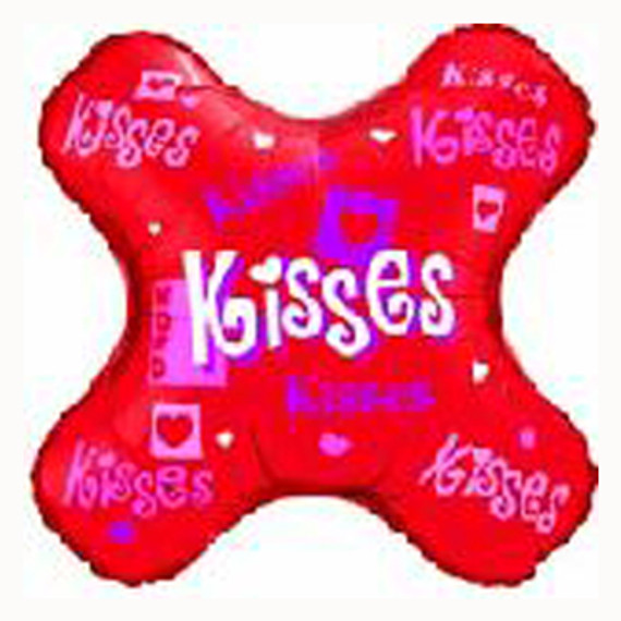 18" Kisses Balloon