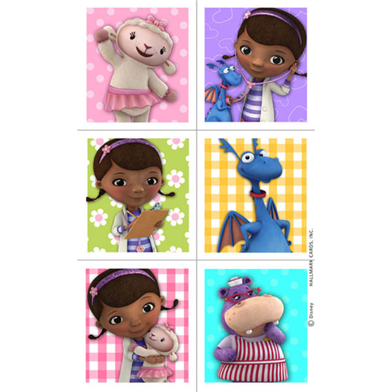 Doc McStuffins Stickers 4 Sheets