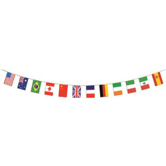 International Flags Pennant Banner