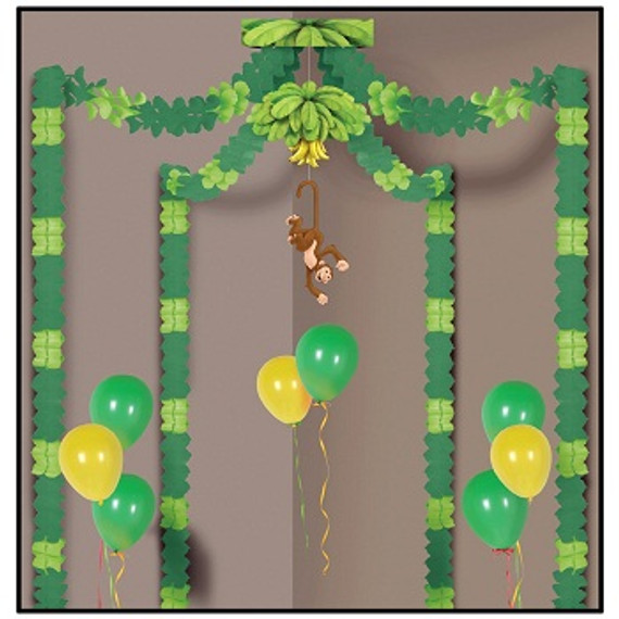 Jungle Monkey Party Canopy