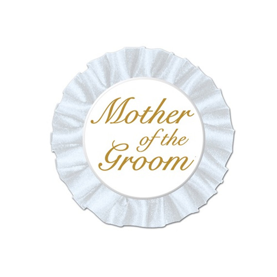 Mother of The Groom Satin Button