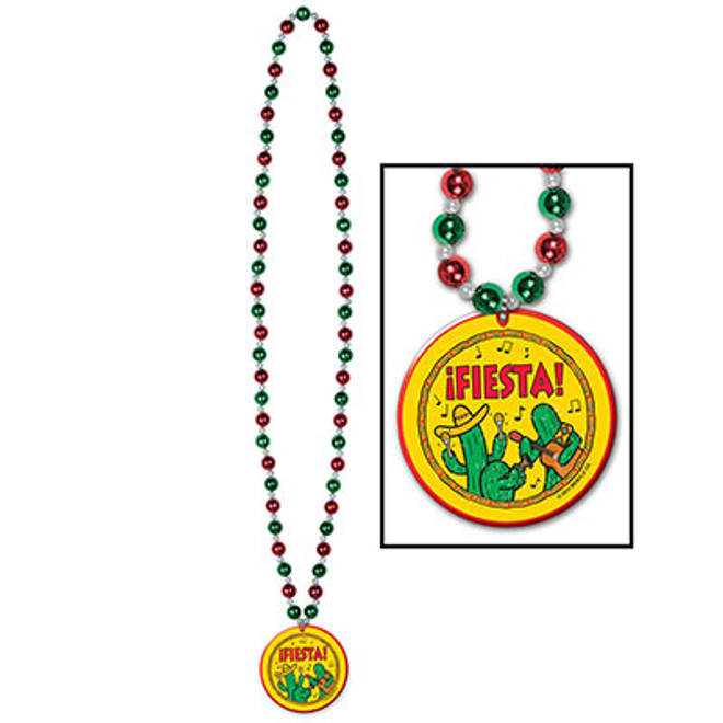 Beads with Fiesta! Medallion