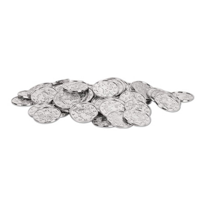 Silver Plastic Coins