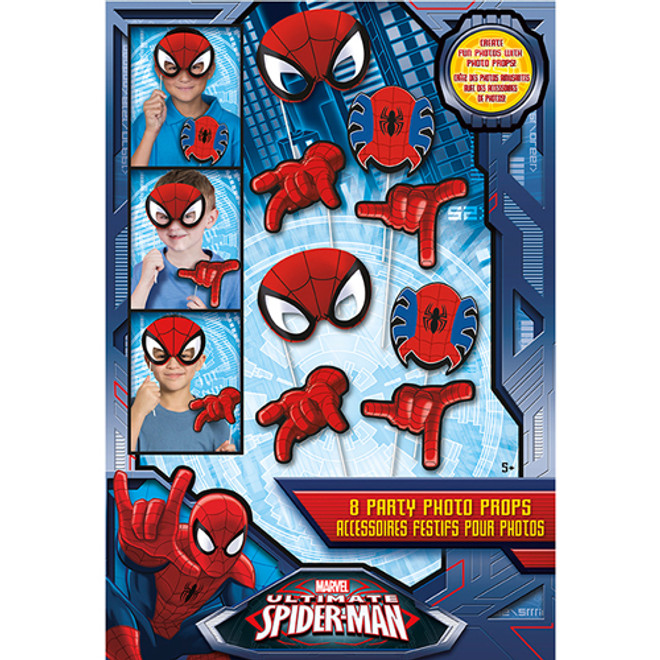 Spiderman Photo Booth Props