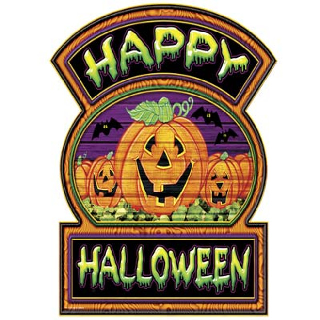 Happy Halloween Sign