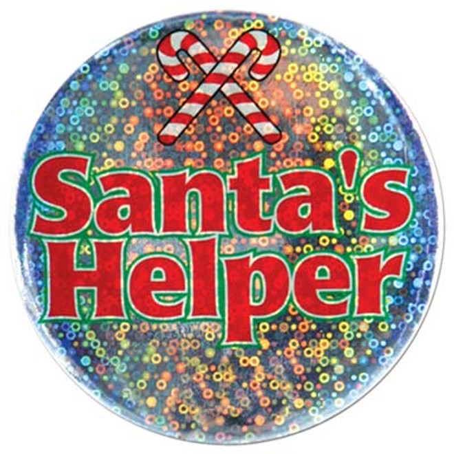 Santa's Helper Button