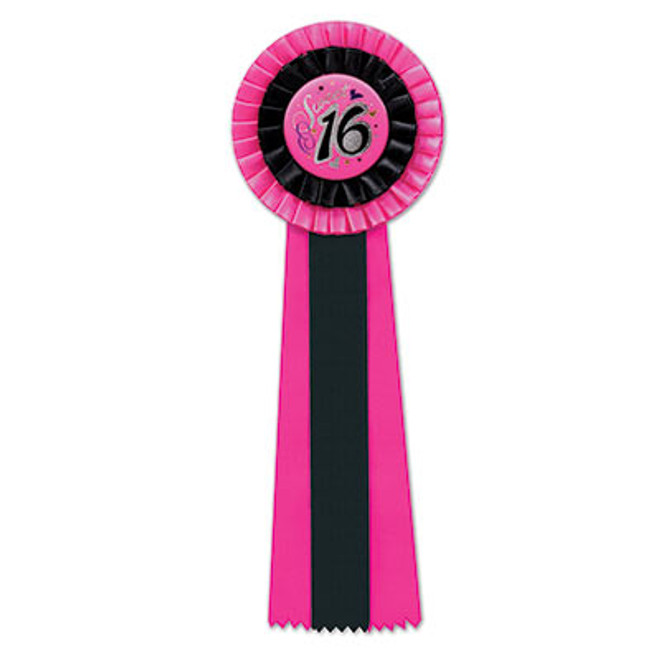 Sweet Sixteen Deluxe Rosette