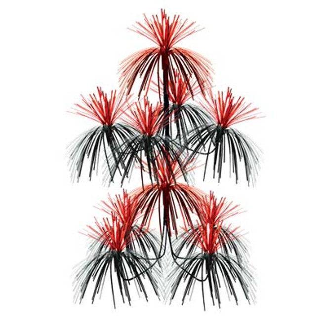 Firework Chandelier (Black & Red)