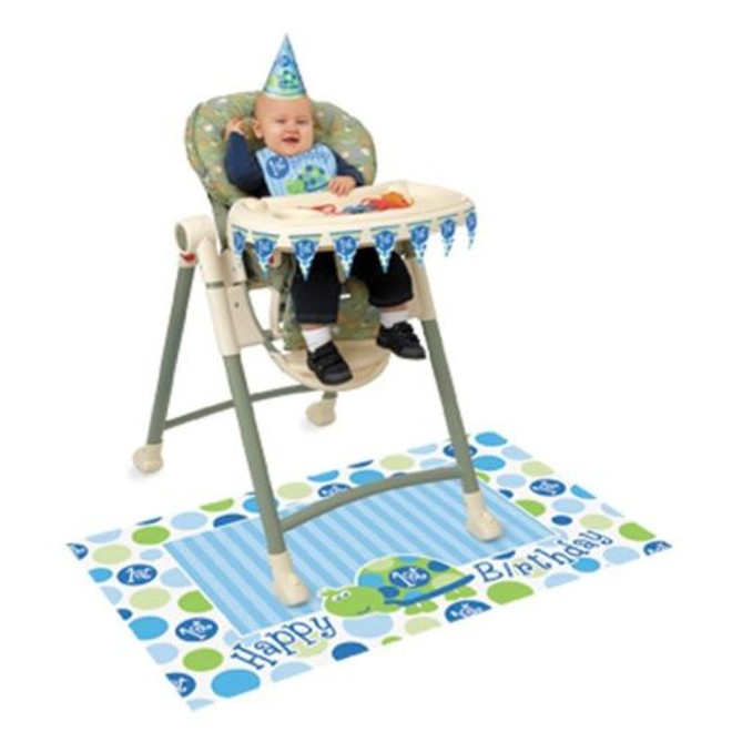 First Birthday Turtle High Chair Kit