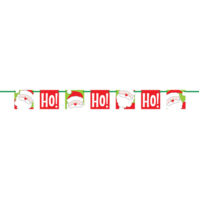 Hohoho Xmas Block Banner