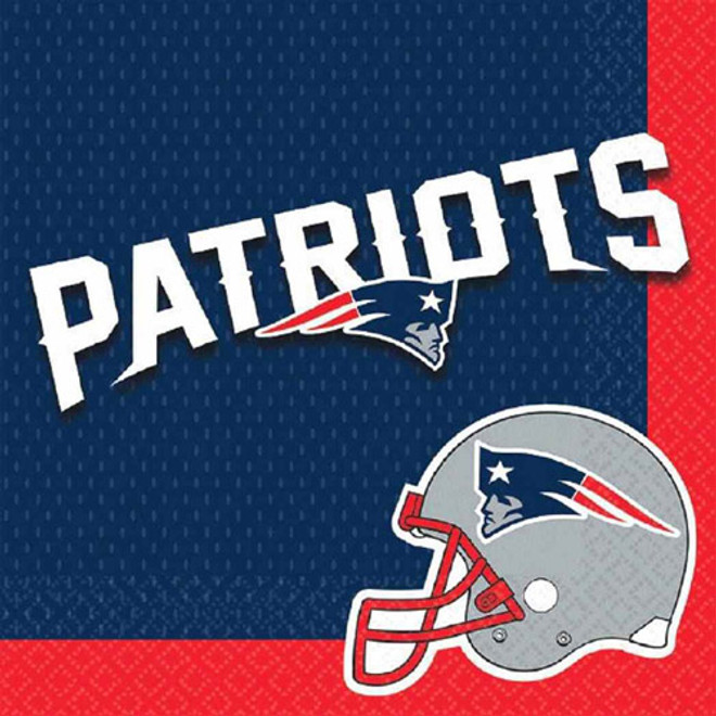 New England Patriots Lunch Napkins