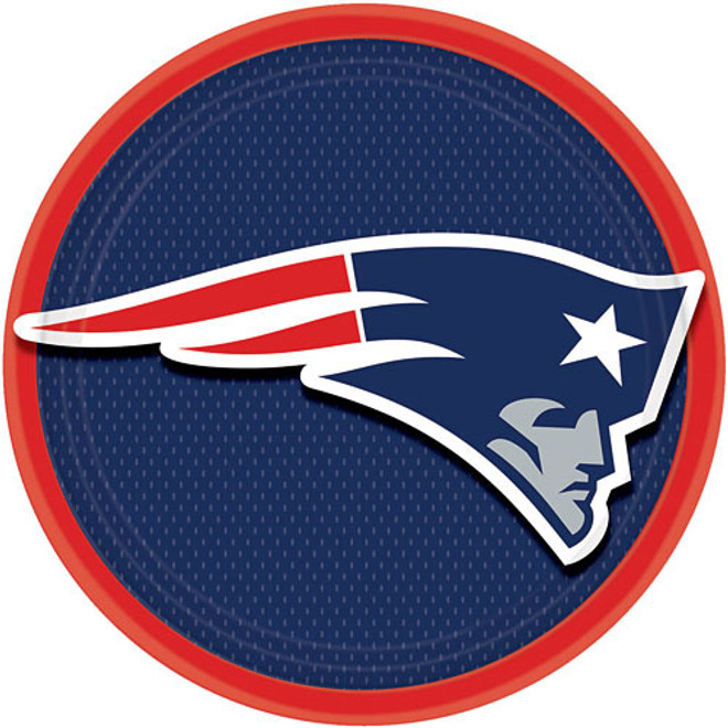 New England Patriots Dinner Plates