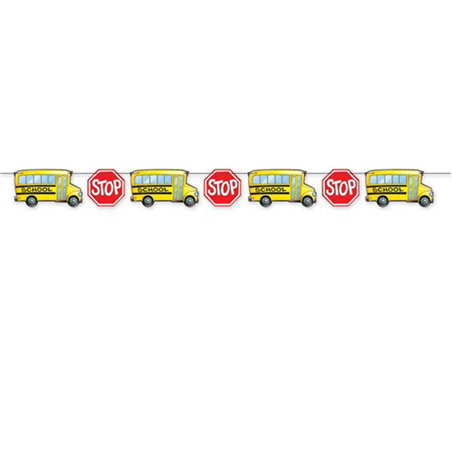 School Bus Streamer