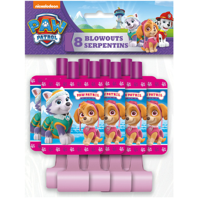 8 CT Paw Patrol Blowouts