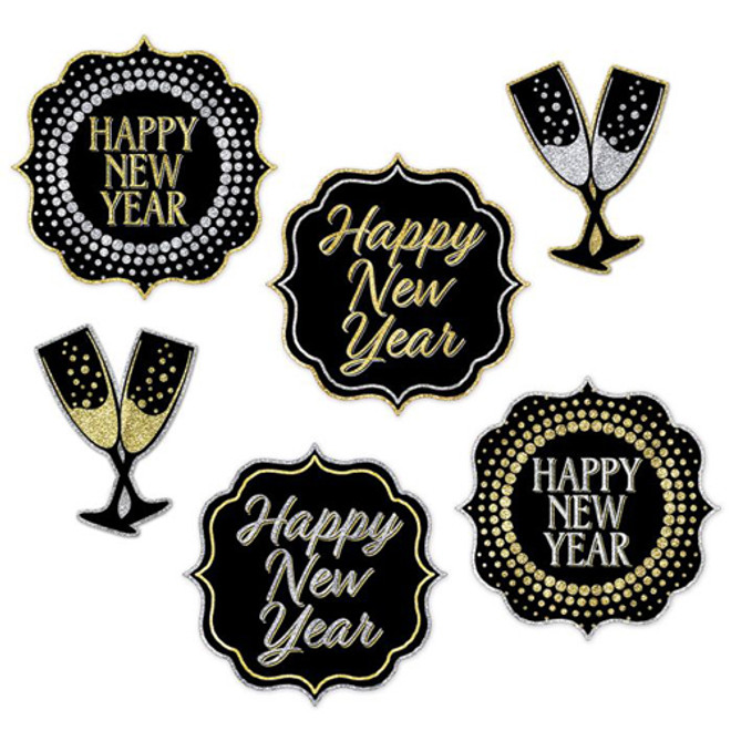 Happy New Year Cutouts