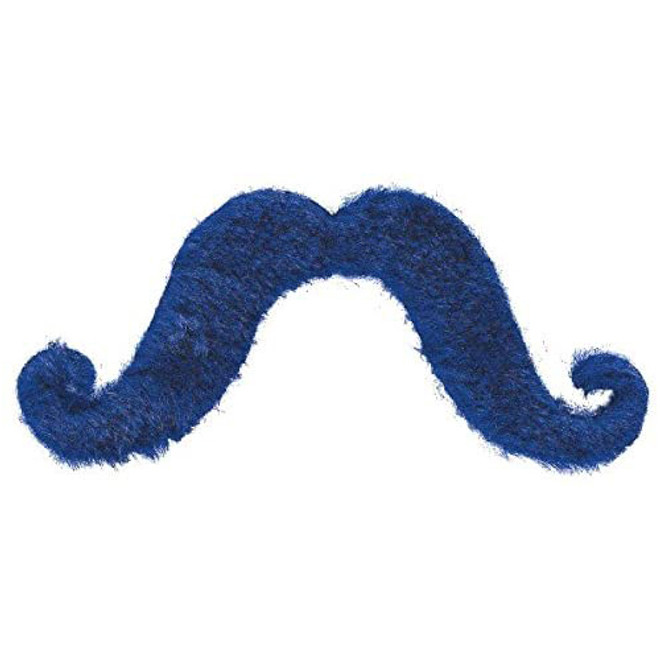 Blue Mustache