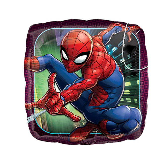 18" Spiderman Animated Foil Balloon