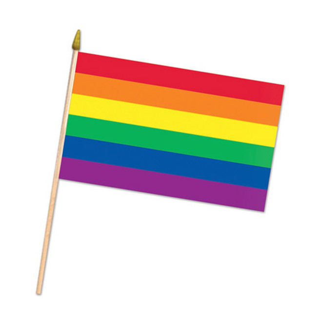 Rainbow Flag - Fabric Pack of 12