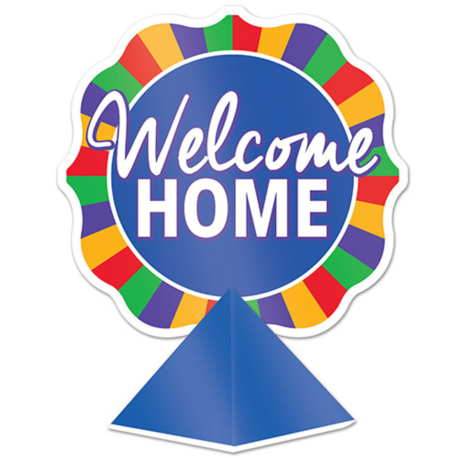 Three Dimensional Welcome Home Centerpieces