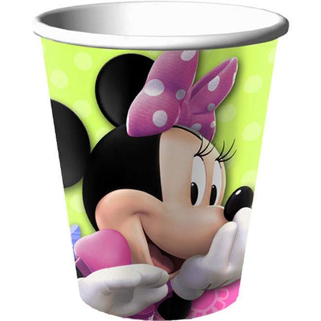 Minnie Mouse Bow-tique Paper Cups, 9 Oz