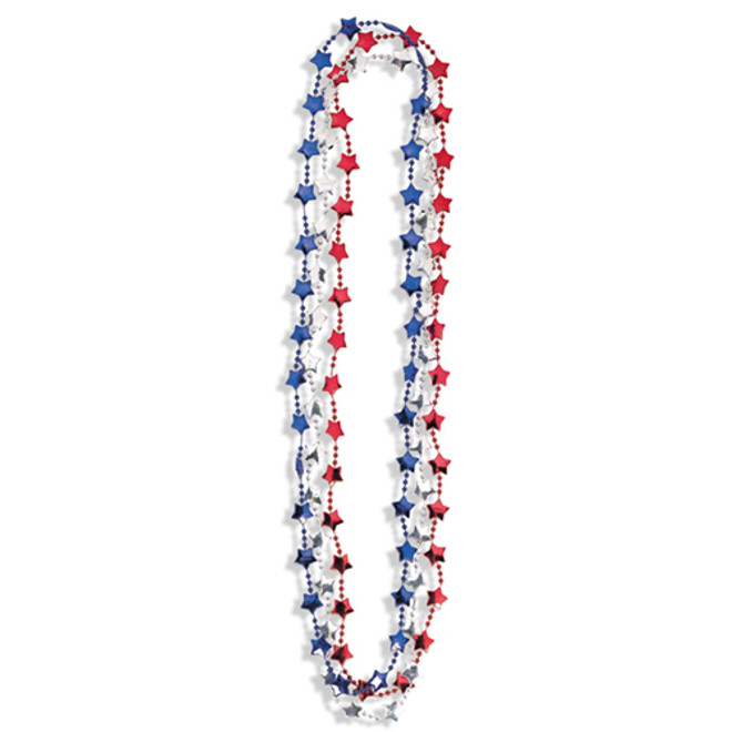 Beaded Star Necklaces - Multicolor
