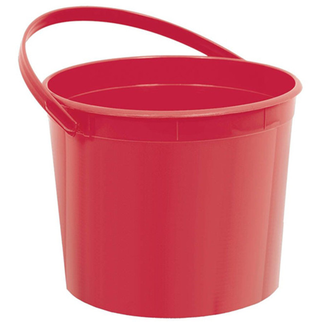 Apple Red Plastic Buckets