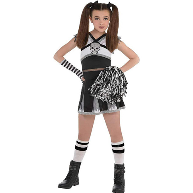 Girls Ra Ra Rebel Cheerleader Costume - Large