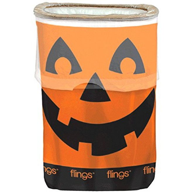 Jack-O-Lantern Flings Bin