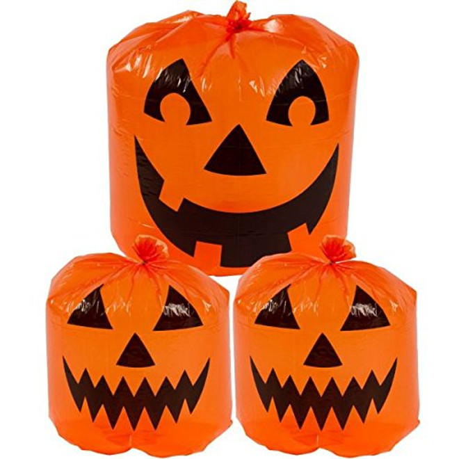 Halloween Pumpkin Lawn Bags