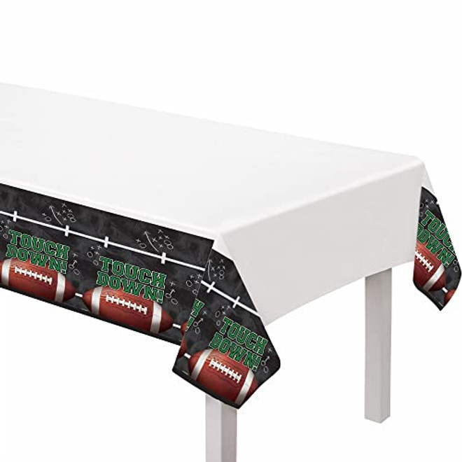 Tailgates and Touchdown Plastic Table Covers