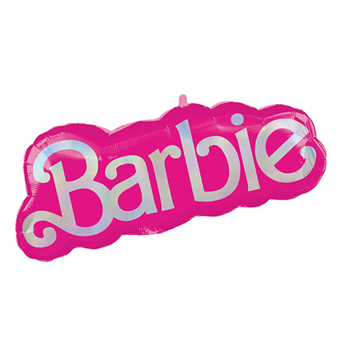 32" Pink Barbie Malibu Beach Supershape Foil Balloon