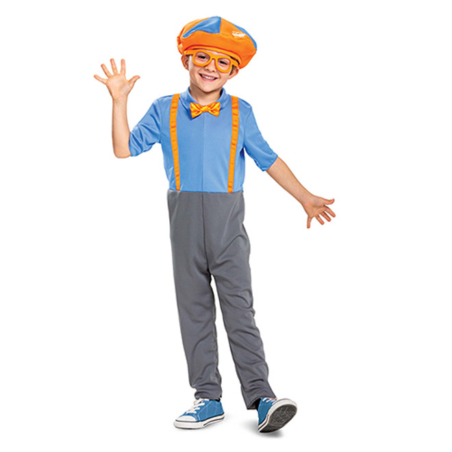 Blippi Funny Artist Youtube Star Classic Costume - Toddlers 3-4 Years