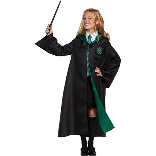 Harry Potter Slytherin Deluxe Robe Costume - Medium