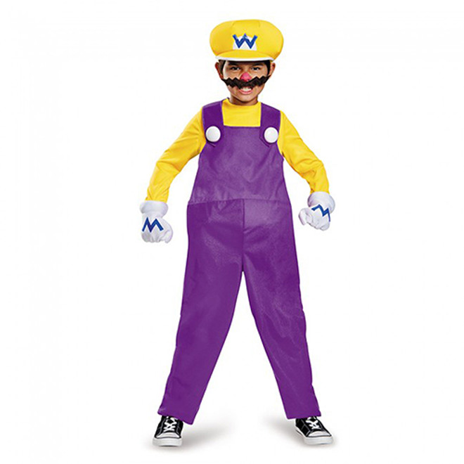 Kid's Wario Deluxe Costume - Small