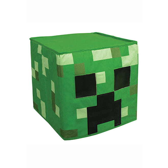 Minecraft Creeper Block Head