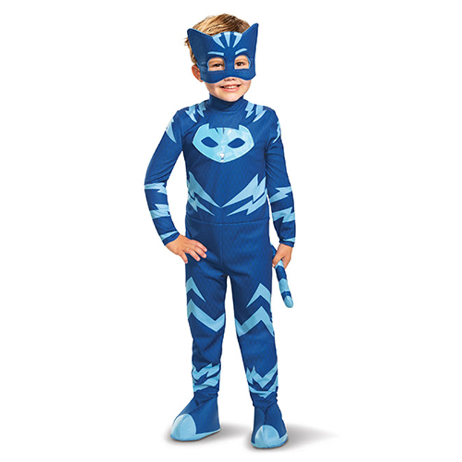 PJ Masks Catboy Deluxe Light up Costume - Toddlers 3-4 Years