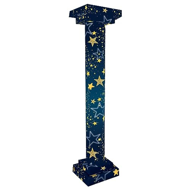 Starry Night 3-D Tall Column Props