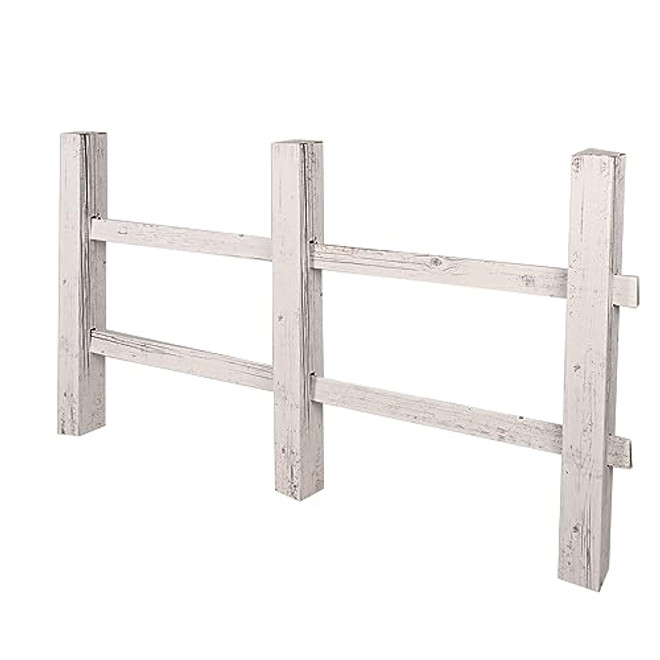 3-D White Fence Prop