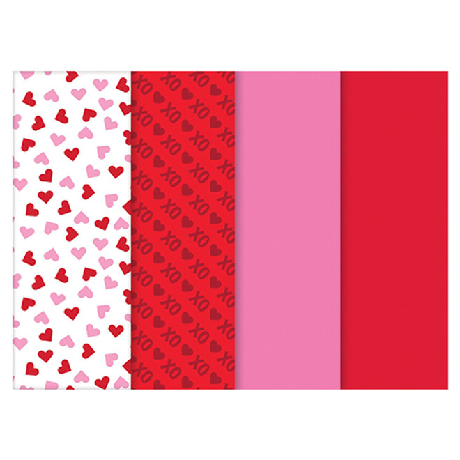 Valentine's Day Assorted Printed Tissue Papers